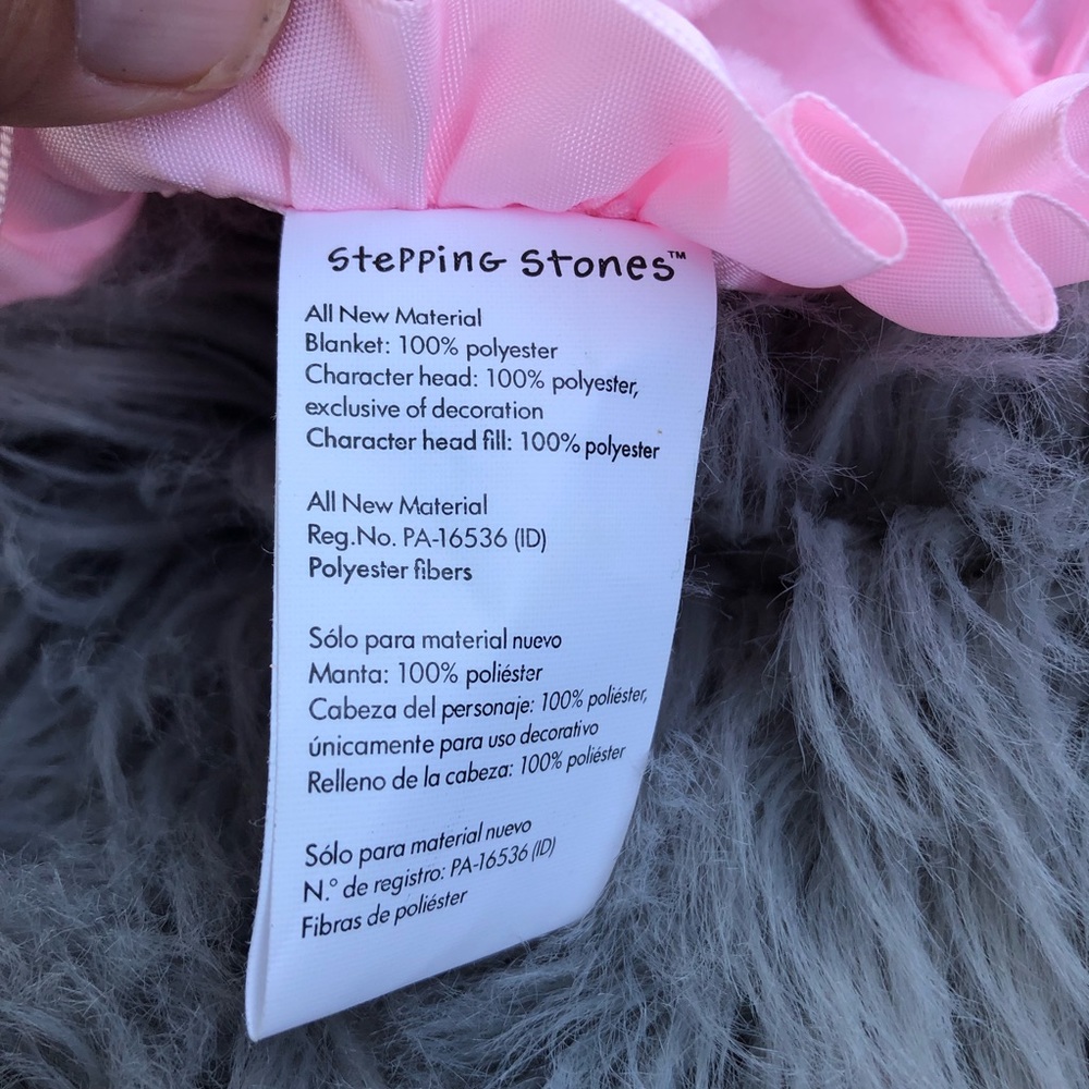 Pink Teddy security blanket - Picture 6 of 6